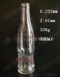 开发定做汽水瓶玻璃汽水瓶汽水玻璃瓶